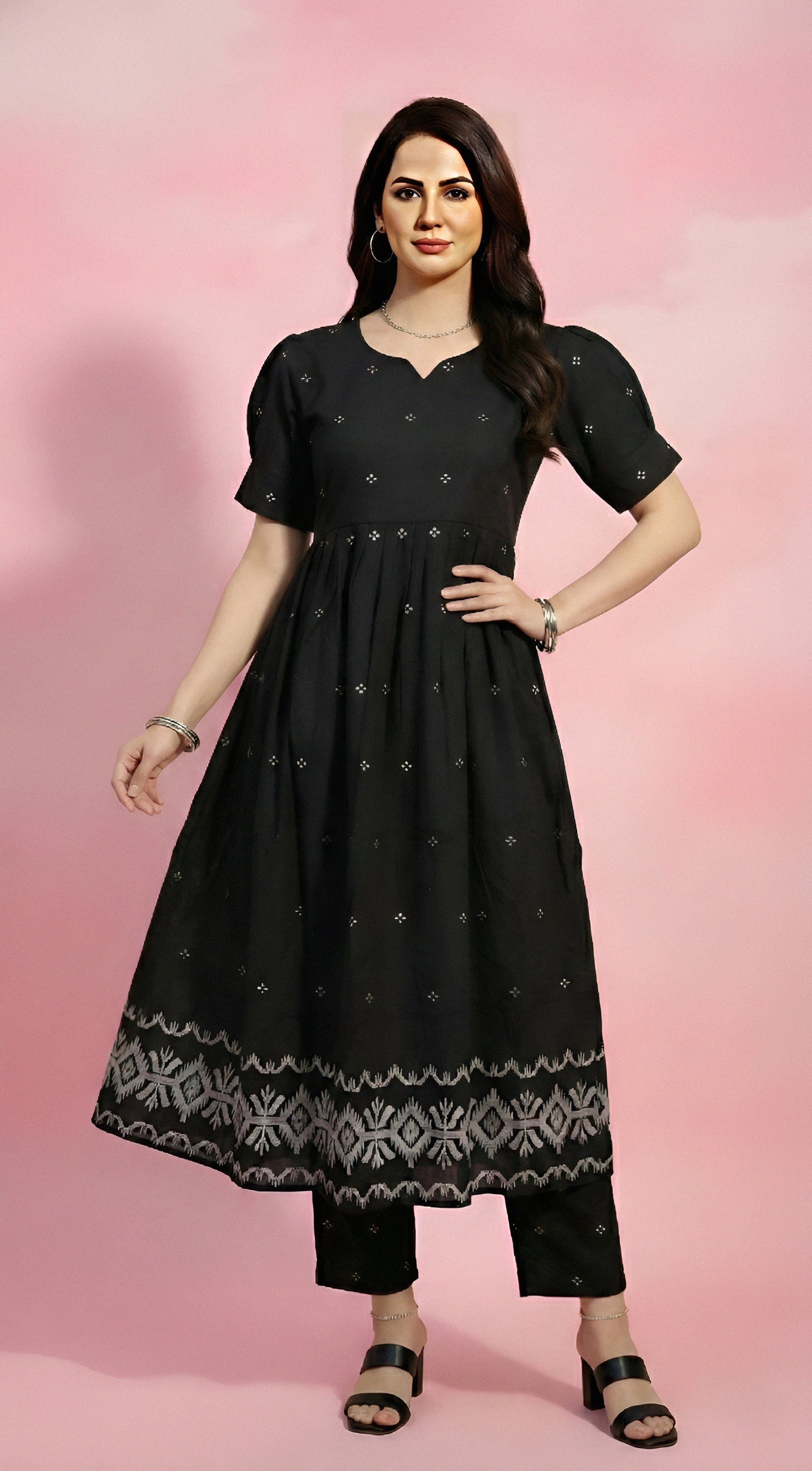 Long Flair Kurti