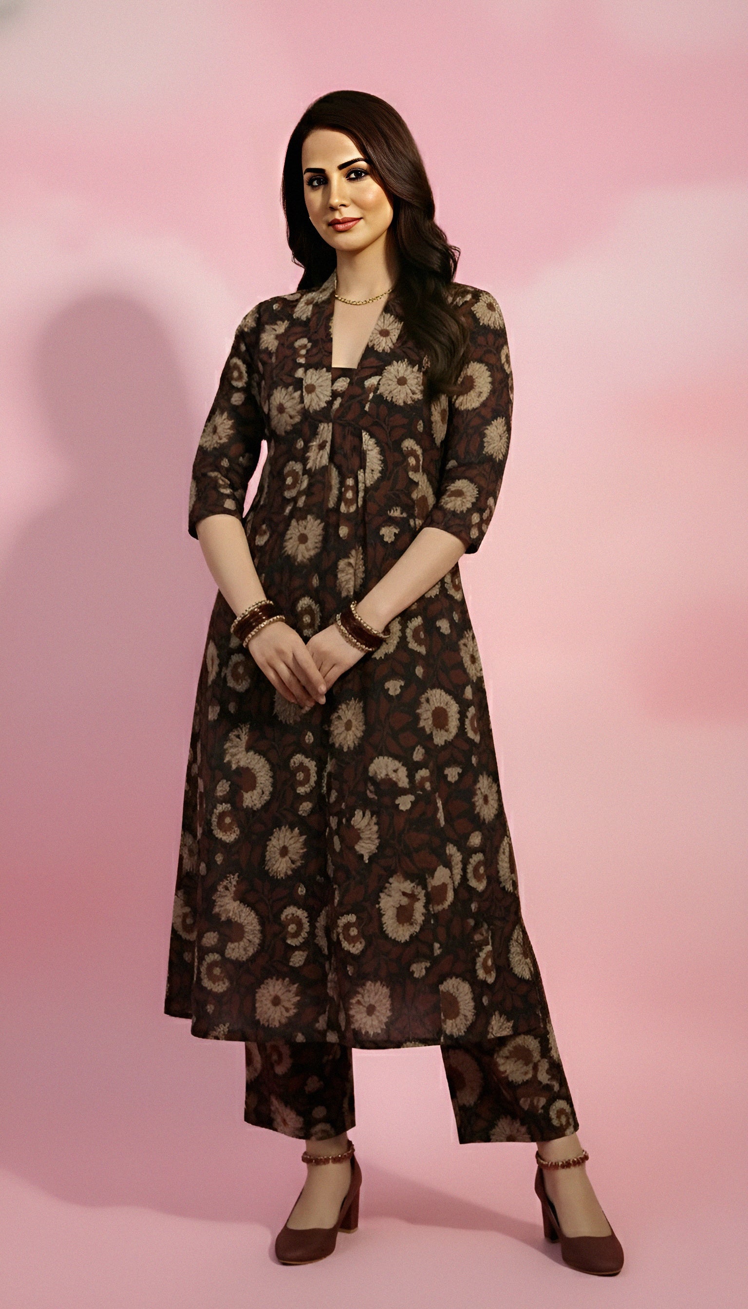 Alien Print Flair Kurti