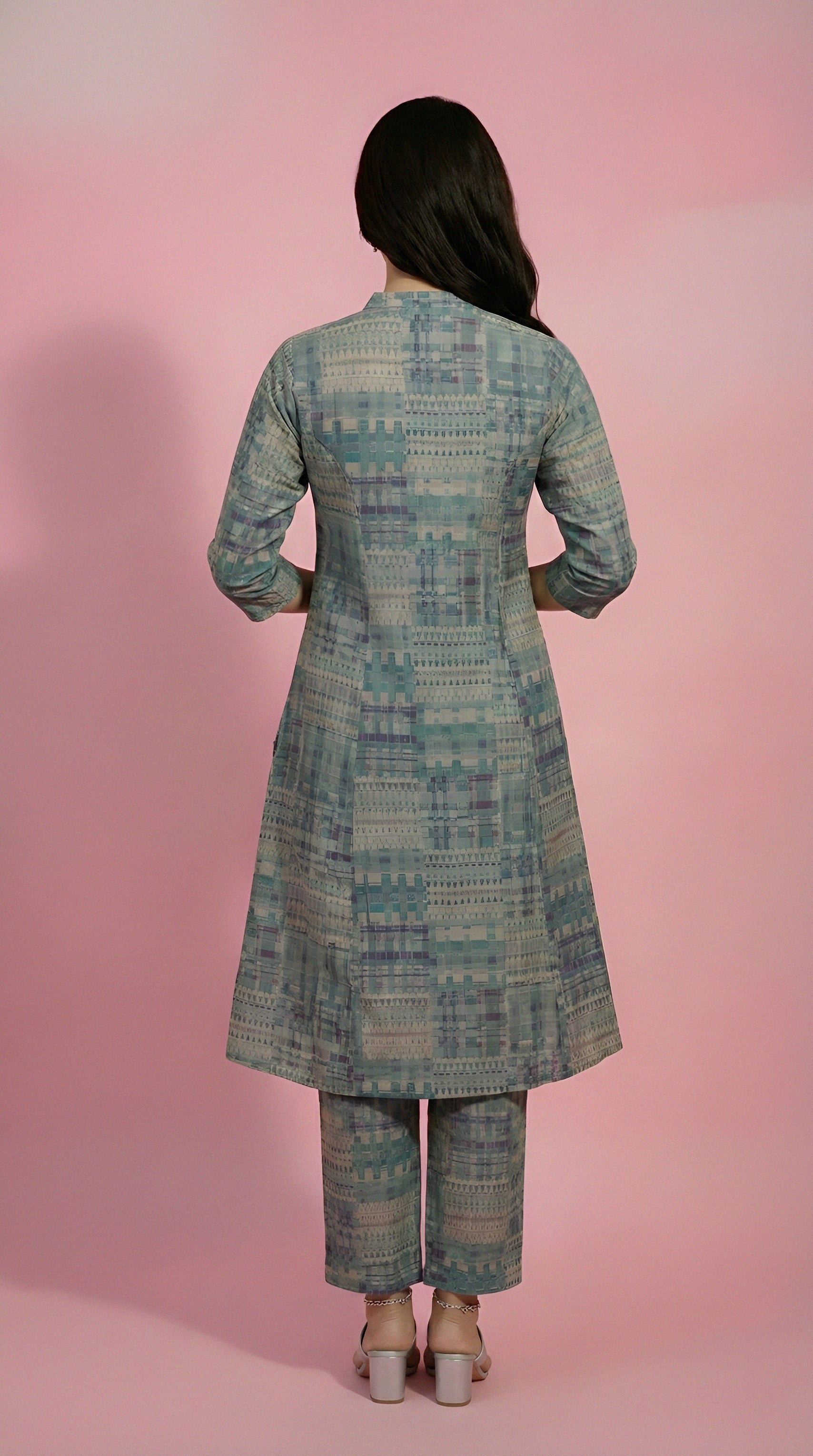 Multi Color Kurti Set