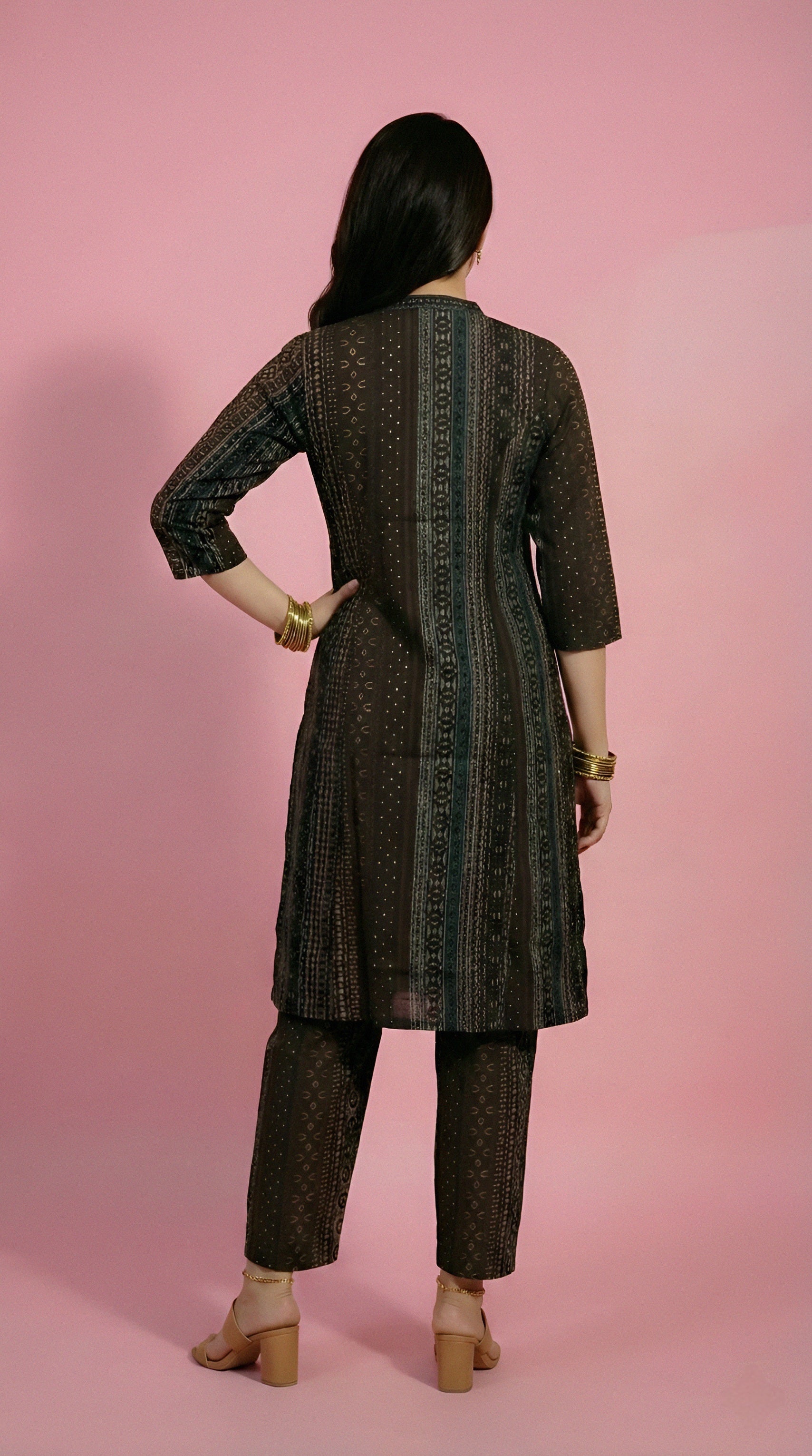 Printed Kurti Set