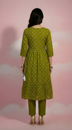 Embroidered Flair Kurti