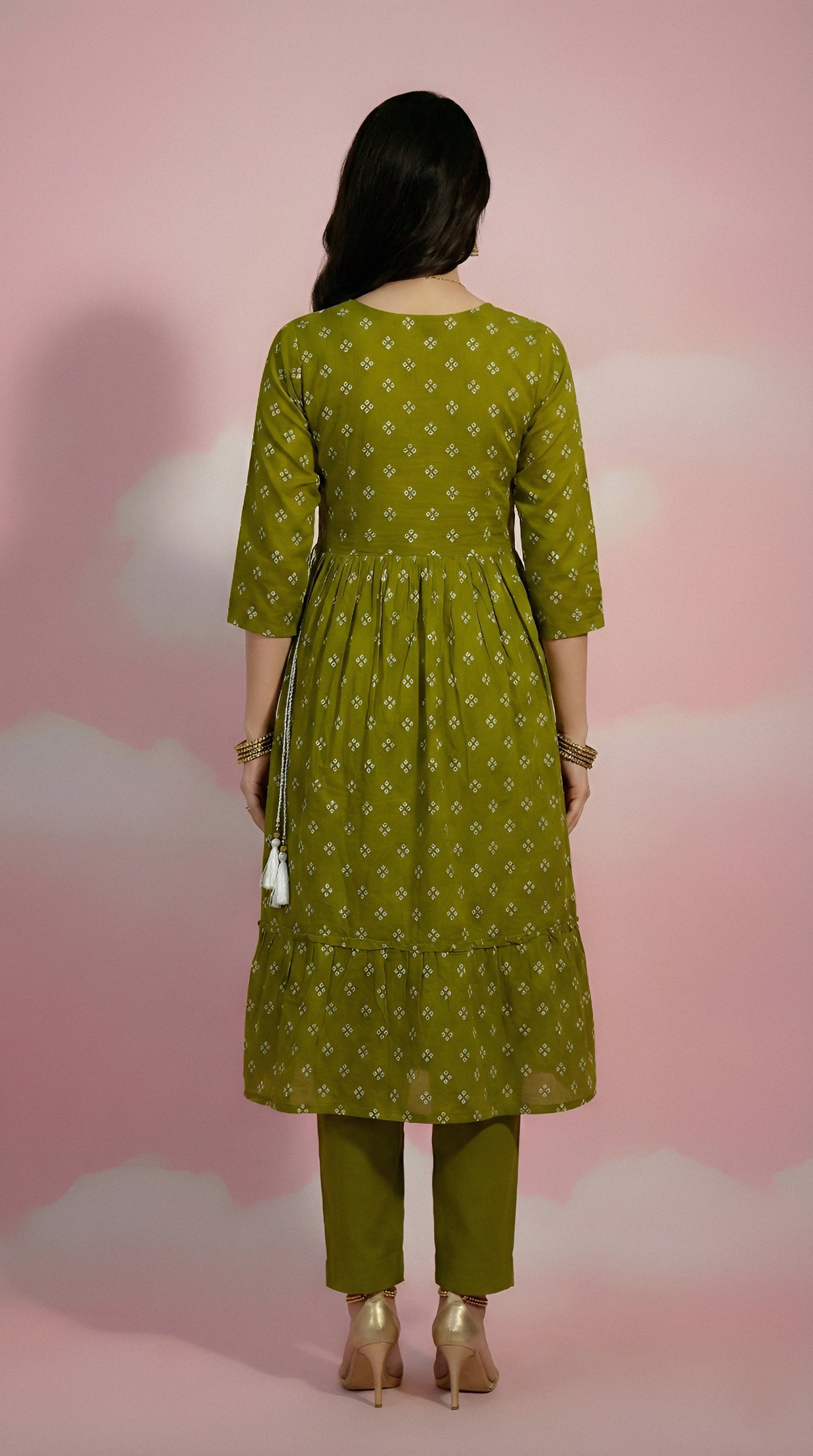 Embroidered Flair Kurti