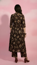 Alien Print Flair Kurti