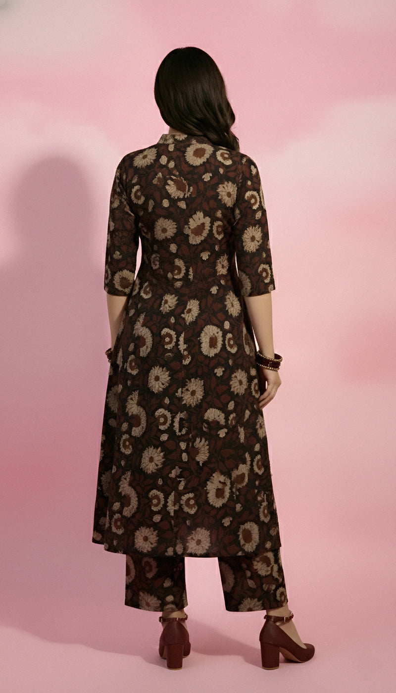 Alien Print Flair Kurti