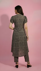 Zebra Print Flair Kurti