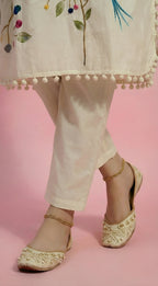 Bird Print Kurti Set