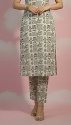 Letter Print Co-ord Set