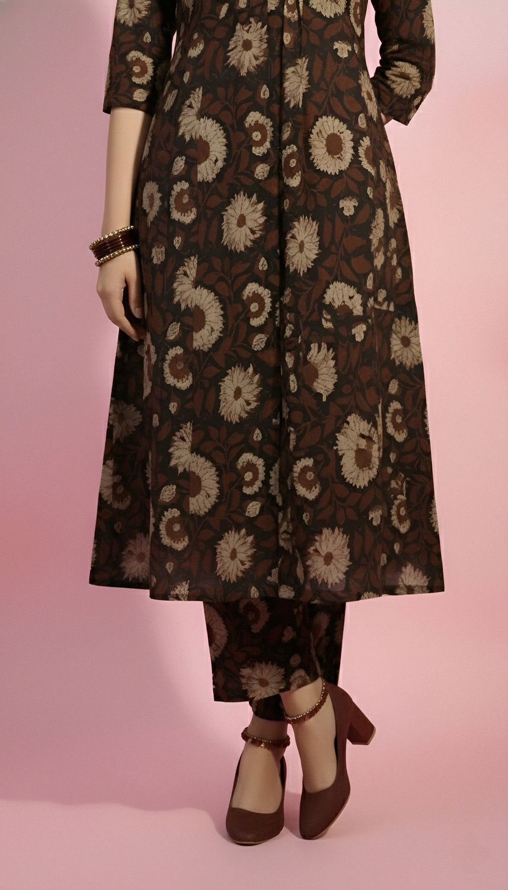 Alien Print Flair Kurti