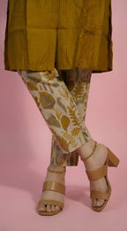 Mustard Yellow Plazo Set