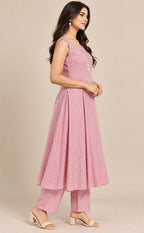 Peach Pink Vatican Beats Work Co-ord Set