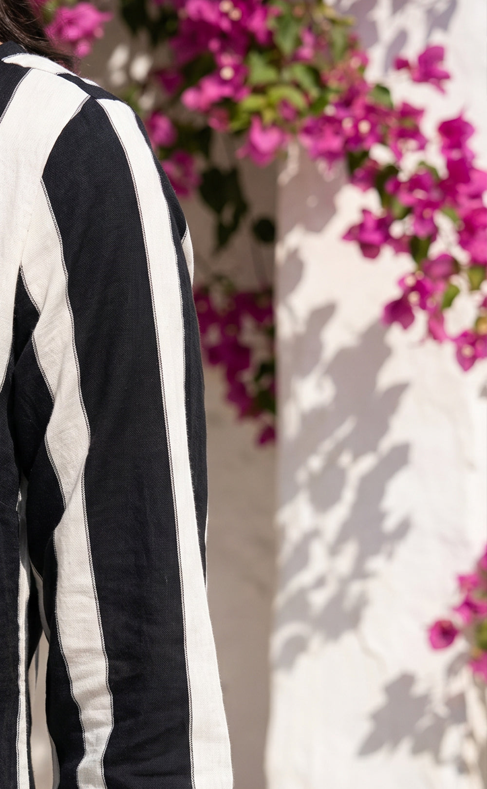 Black And White Cotton Co-ord Set