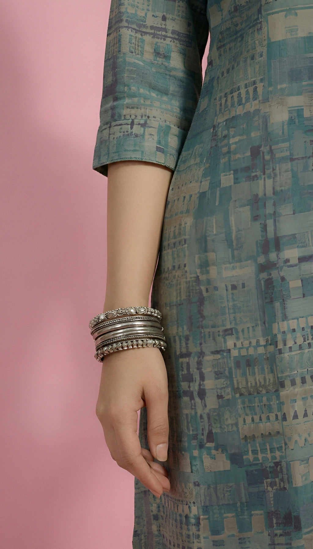 Multi Color Kurti Set