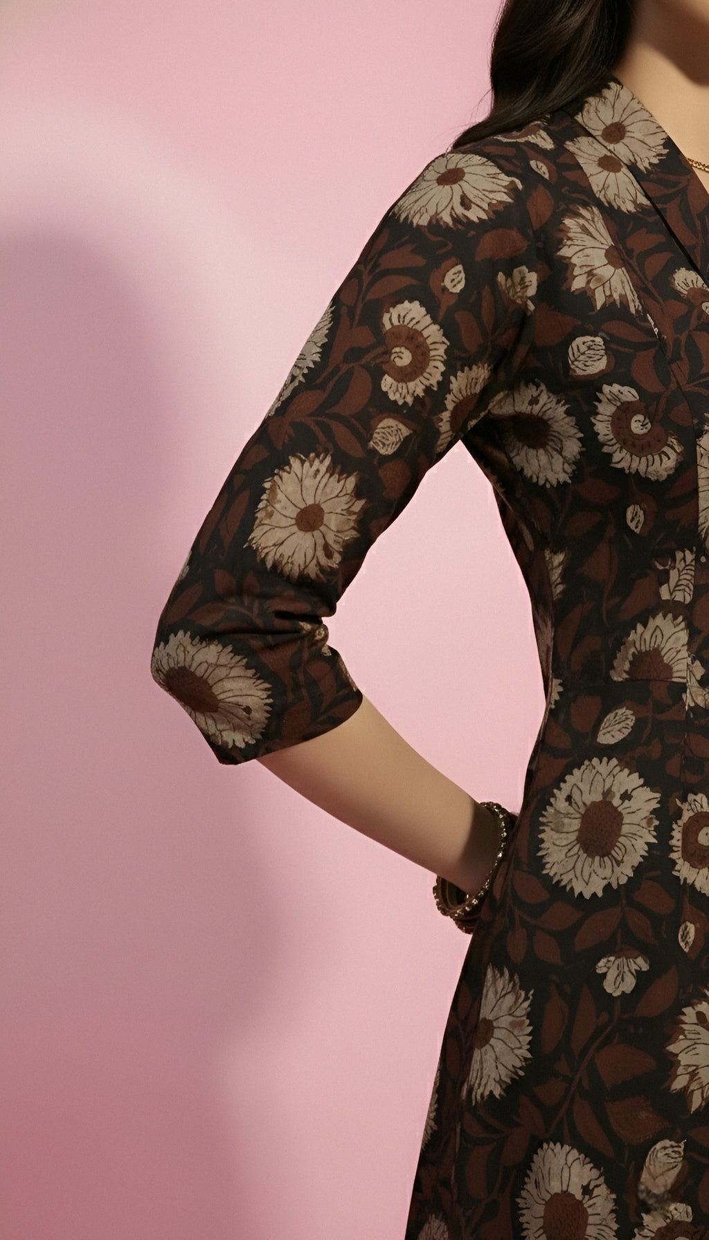 Alien Print Flair Kurti