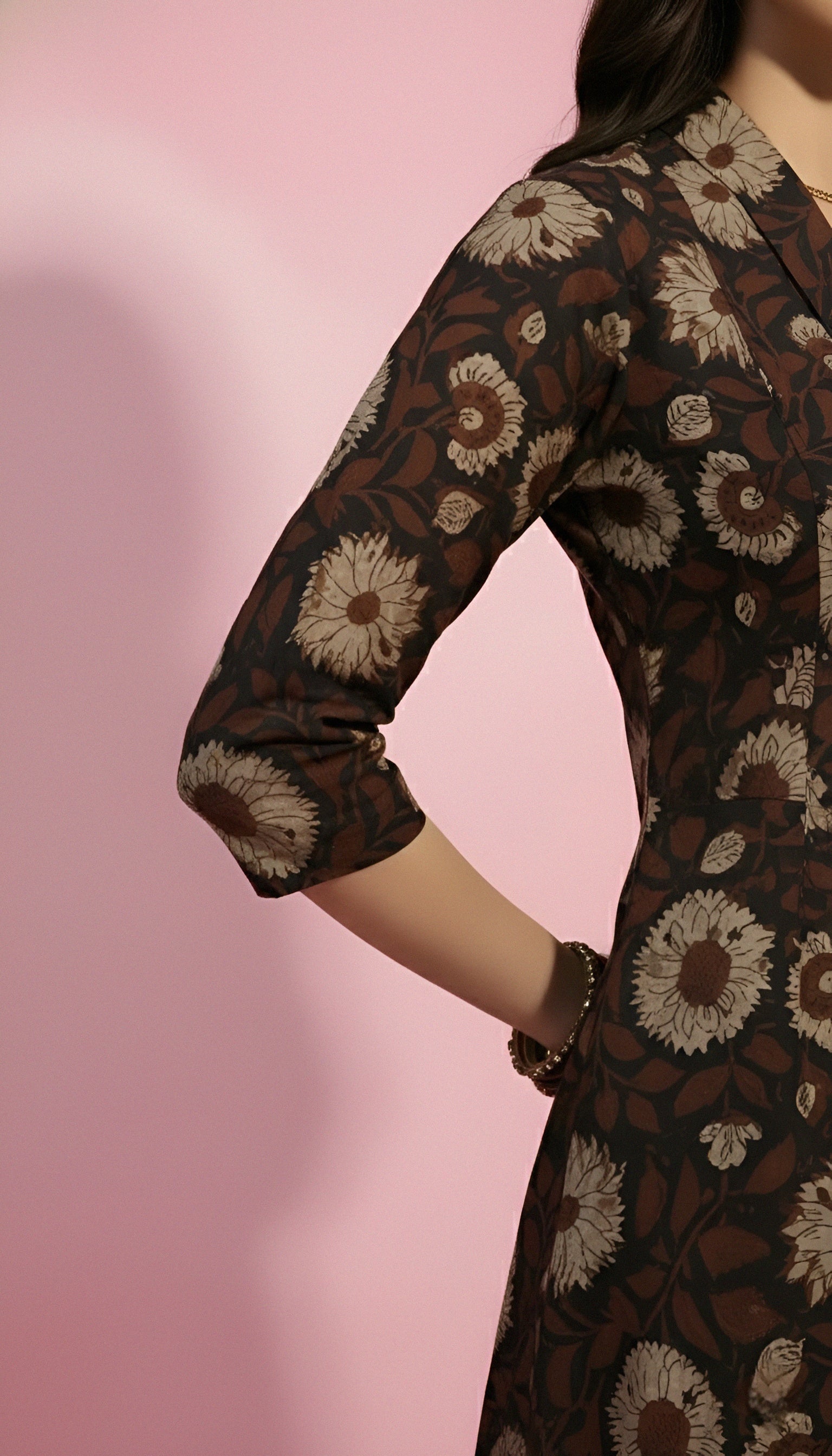 Alien Print Flair Kurti