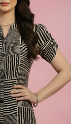 Zebra Print Flair Kurti