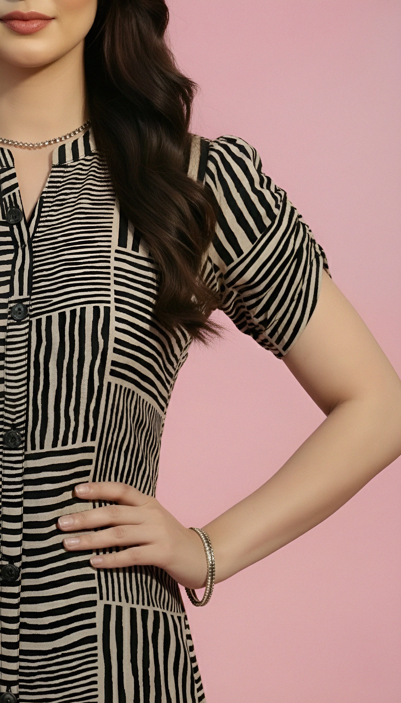 Zebra Print Flair Kurti