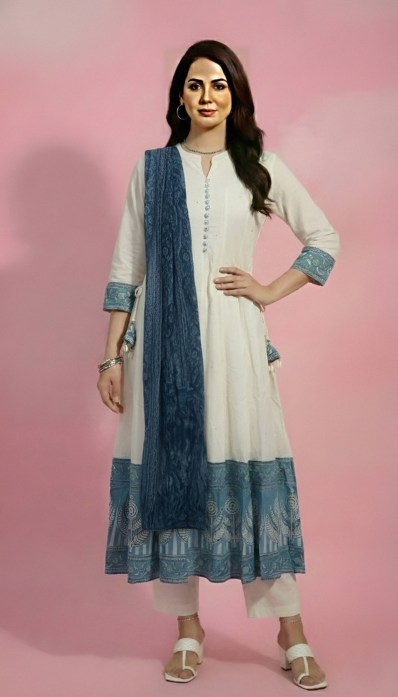 Long Length Kurti Set