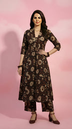 Alien Print Flair Kurti