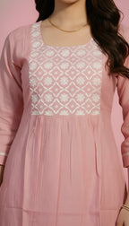 Pink Flair Kurti