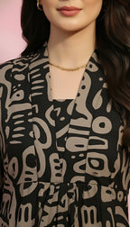 Abstract Flair Kurti