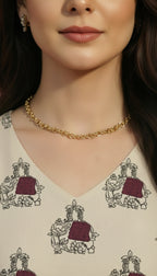 Elephant Print Flair Kurti