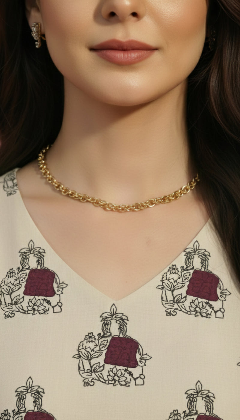 Elephant Print Flair Kurti