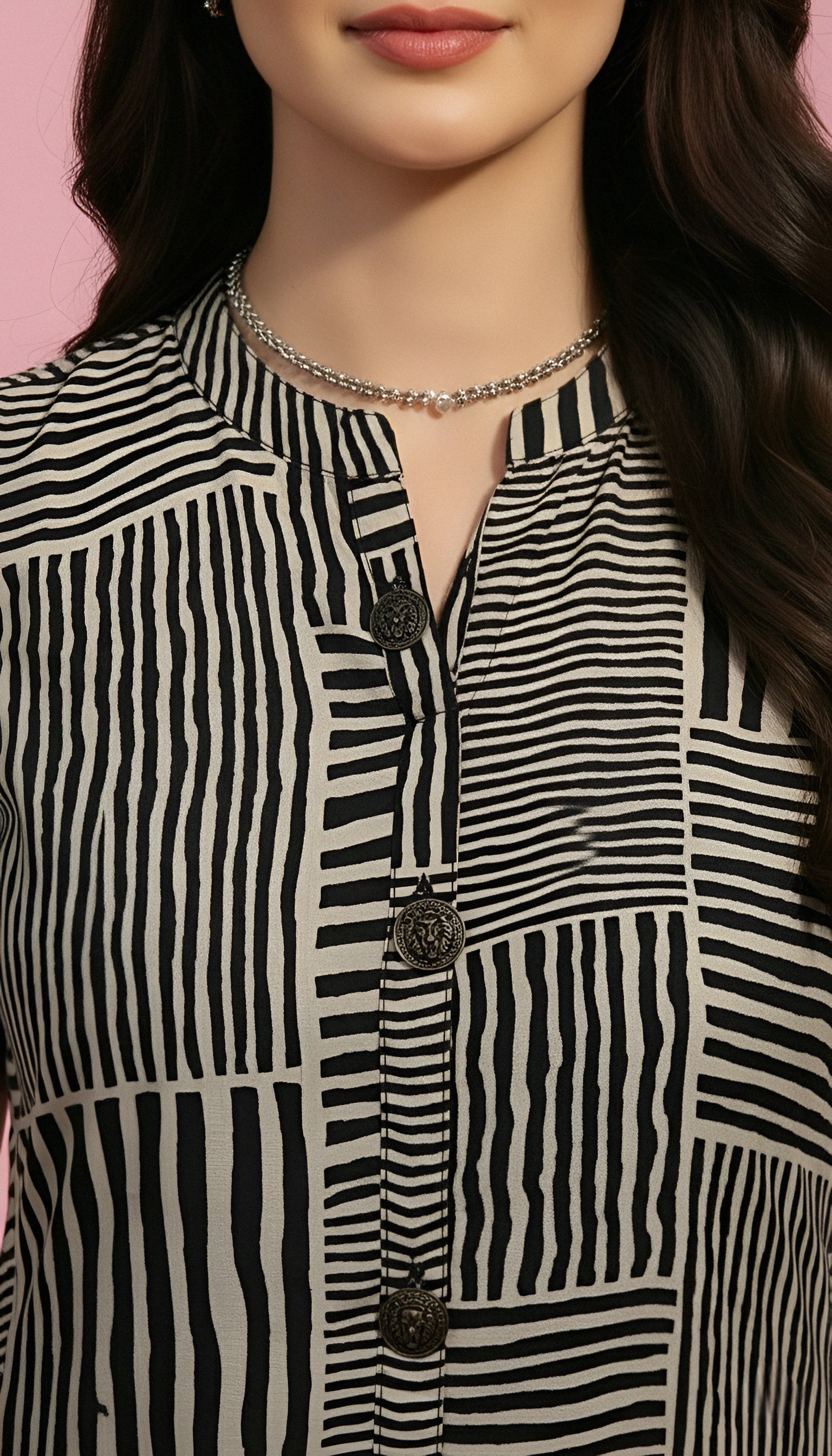 Zebra Print Flair Kurti