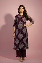 Printed Straight Kurti