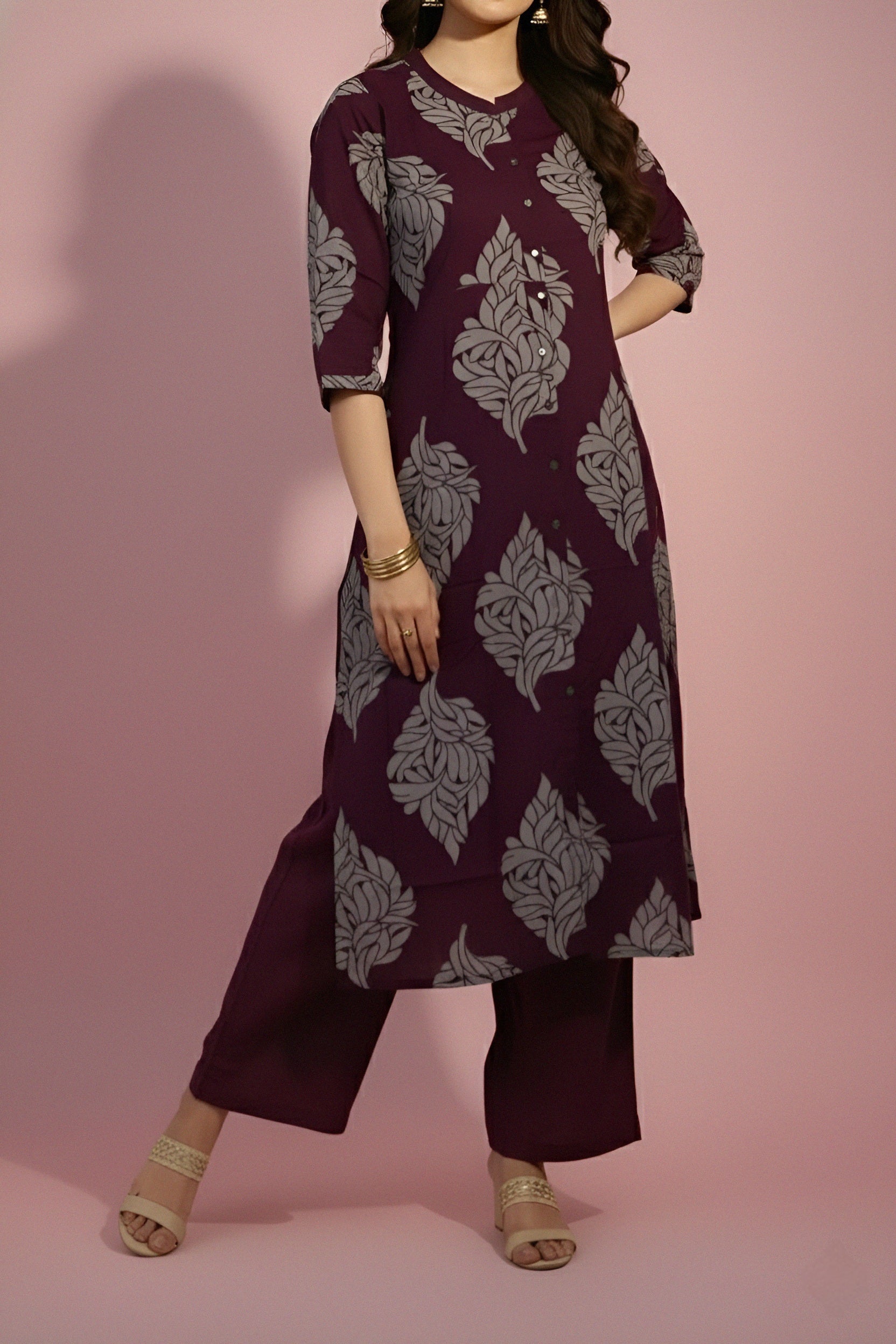 Printed Straight Kurti