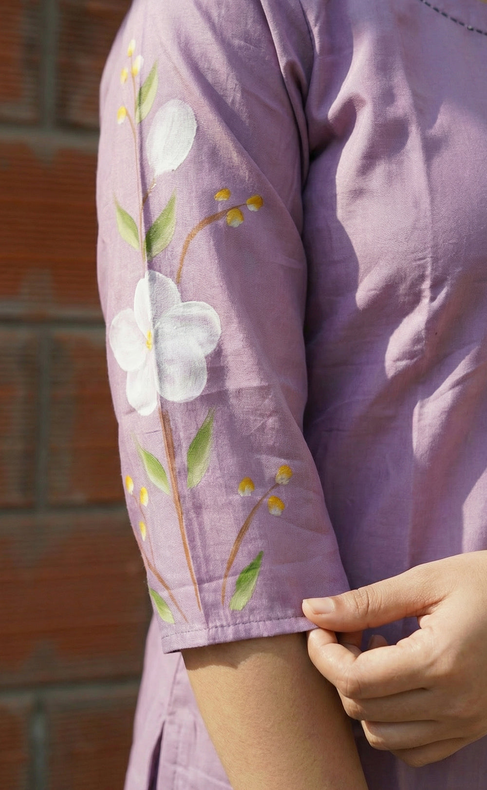 Avnika Premium Silk Printed Kurti Set