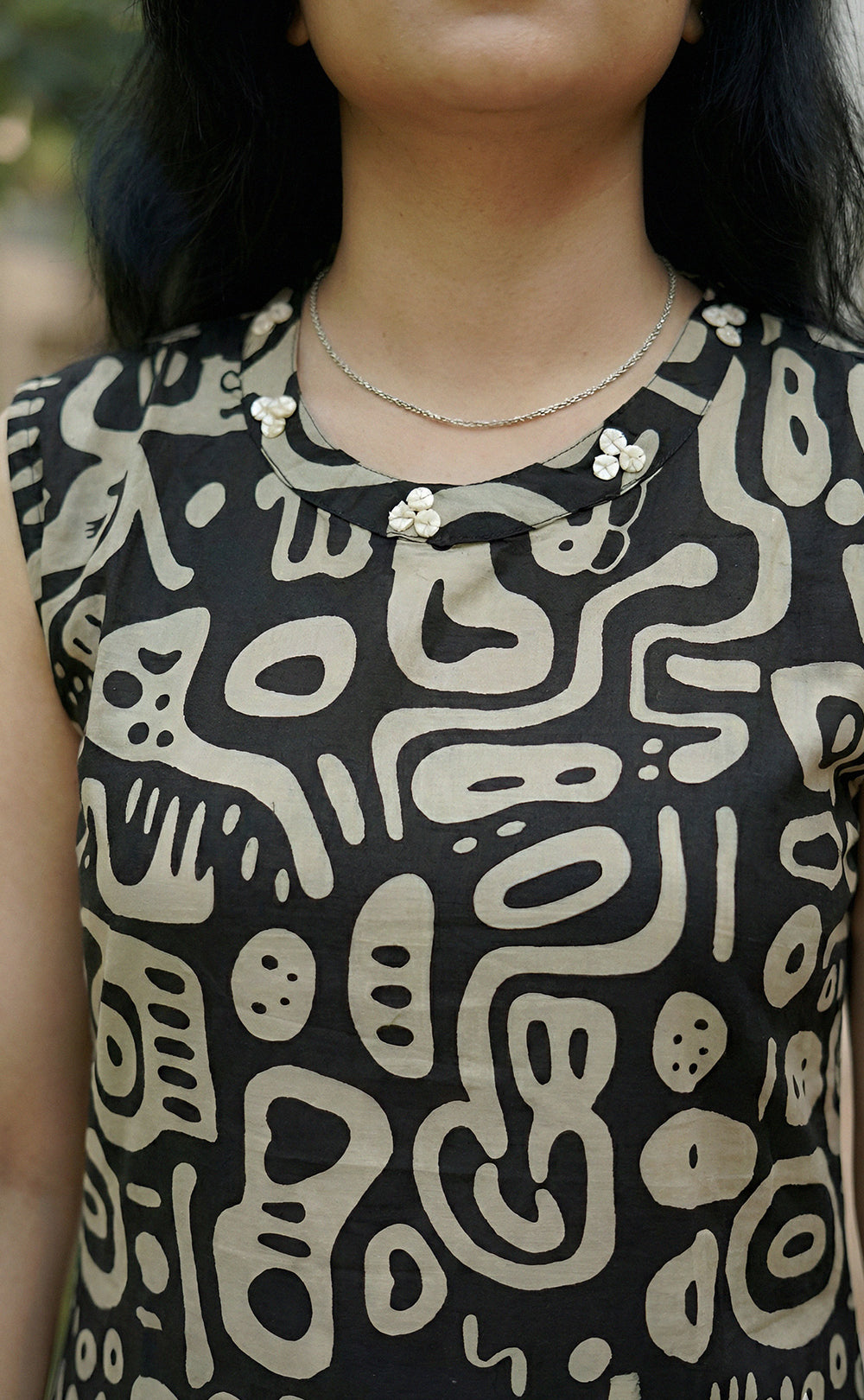 Black & White Polka Dot Plazo Set