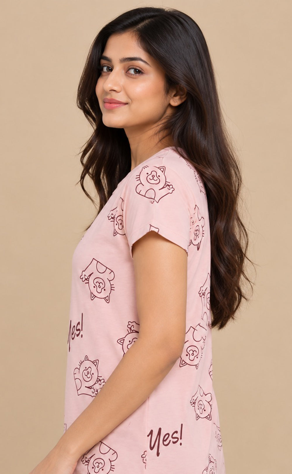 Light Printed Baniyan Cartoon Printed T-Shirt